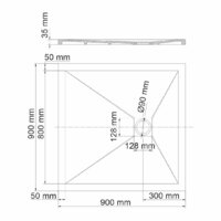 Душевой поддон Wasserkraft Dill 61T03 - Превью изображения №2 — Интернет-магазин samo.by