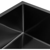 Кухонная мойка ARFEKA ECO AR 450*450 BLACK PVD NANO - Превью изображения №6 — Интернет-магазин samo.by