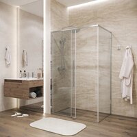 Душевой уголок Grossman Galaxy 130х100х195 120.K33.01.1310.10.00 (хром/прозрачное стекло) - Превью изображения №8 — Интернет-магазин samo.by