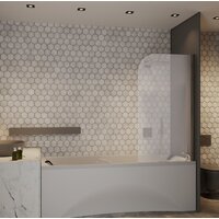 Стеклянная шторка для ванны Roxen Brimen 52010-80 80х140 - Превью изображения №3 — Интернет-магазин samo.by
