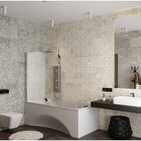 Стеклянная шторка для ванны Roxen Brimen 52010-80 80х140 - Превью изображения №4 — Интернет-магазин samo.by
