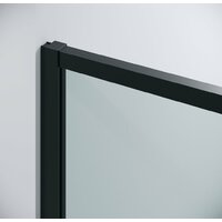 Душевая дверь Grossman Galaxy 100.K33.01.120.21.00 120x195 (черный матовый/стекло прозрачное) - Превью изображения №4 — Интернет-магазин samo.by