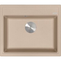 Кухонная мойка ZorG Rock 60 Premium beige - Превью изображения №3 — Интернет-магазин samo.by