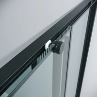 Душевой уголок Grossman Galaxy 120x80x195 300.K33.01.1280.21.00 (черный матовый/прозрачное стекло) - Превью изображения №5 — Интернет-магазин samo.by