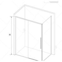 Душевой уголок RGW SV-42B 32324294-014 140x90 (черный/прозрачное стекло) - Превью изображения №2 — Интернет-магазин samo.by