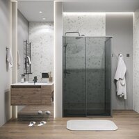 Душевой уголок Grossman Galaxy 100x90x195 120.K33.01.1090.42.10 (графит сатин/стекло тонированное) - Превью изображения №7 — Интернет-магазин samo.by