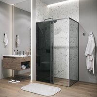 Душевой уголок Grossman Galaxy 100x90x195 120.K33.01.1090.42.10 (графит сатин/стекло тонированное) - Превью изображения №8 — Интернет-магазин samo.by
