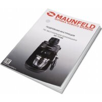 Рожковая кофеварка MAUNFELD MF-733BK - Превью изображения №9 — Интернет-магазин samo.by