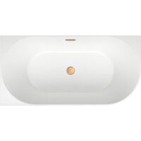 Ванна Wellsee Belle Spa 150x75 235701004 (пристенная ванна (левая) белый глянец, экран, каркас, сифон-автомат золото) - Превью изображения №4 — Интернет-магазин samo.by