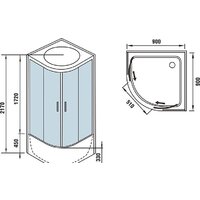 Душевая кабина WeltWasser WW500 Halle 902 - Превью изображения №16 — Интернет-магазин samo.by