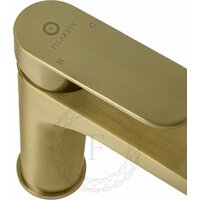 Смеситель Filarete Retta FL5030 (матовое золото) - Превью изображения №5 — Интернет-магазин samo.by