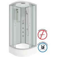 Душевая кабина Niagara NG-3301-14G 90x90x215 (матовое стекло) - Превью изображения №2 — Интернет-магазин samo.by