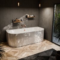 Ванна Bonito Home Aura 170x75 BH-AU-104-170W/St (с ножками) - Превью изображения №4 — Интернет-магазин samo.by