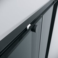 Душевой уголок Grossman Galaxy 120x80x195 300.K33.01.1280.21.10 (черный матовый/тонированное стекло) - Превью изображения №3 — Интернет-магазин samo.by