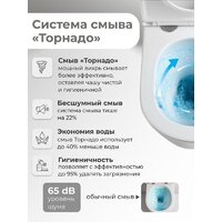 Унитаз подвесной Grossman GR-4410SQ - Превью изображения №10 — Интернет-магазин samo.by