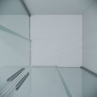 Душевой уголок Grossman Galaxy 100x90x195 300.K33.01.1090.10.00 (хром/прозрачное стекло) - Превью изображения №6 — Интернет-магазин samo.by