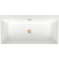 Ванна Wellsee Graceful Pro 150x77 230902004 (отдельностоящая ванна белый глянец, экран, ножки, сифон-автомат золото) - Превью изображения №4 — Интернет-магазин samo.by