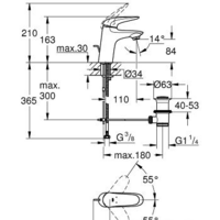 Смеситель Grohe Eurostyle [23707003] - Превью изображения №2 — Интернет-магазин samo.by