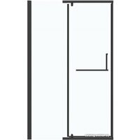 Grossman Pragma 120x195 100.K33.03.120.21.00 (черный матовый/стекло прозрачное)