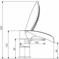 Смеситель Gappo Noar G1148-8 - Превью изображения №14 — Интернет-магазин samo.by