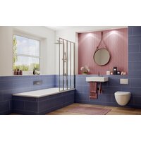 Стеклянная шторка для ванны Ambassador Bath Screens 16041111R 100 - Превью изображения №4 — Интернет-магазин samo.by