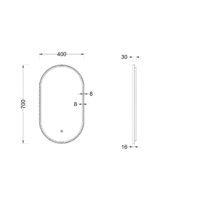  Roxen Зеркало Grown 510200-70B 40x70 - Превью изображения №7 — Интернет-магазин samo.by
