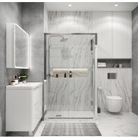 Душевой уголок Grossman Cosmo 130x80x195 120.K33.02.1380.10.00 (хром/прозрачное стекло) - Превью изображения №7 — Интернет-магазин samo.by