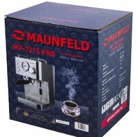 Рожковая кофеварка MAUNFELD MF-721S Pro - Превью изображения №9 — Интернет-магазин samo.by