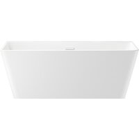 Wellsee Graceful Pro 150x77 230902002 (отдельностоящая ванна белый глянец, экран, ножки, сифон-автомат глянцевый белый)