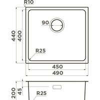 Кухонная мойка Omoikiri Tadzava 49-U/I-LG 4993263 (светлое золото) - Превью изображения №4 — Интернет-магазин samo.by