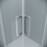 Душевой уголок Grossman Classic 100x100x195 300.K33.04.1010.10.00 (хром/прозрачное стекло) - Превью изображения №3 — Интернет-магазин samo.by