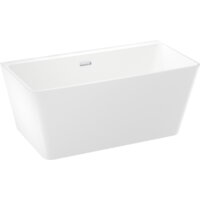 Ванна Wellsee Graceful Pro 150x77 230902001 (отдельностоящая ванна белый глянец, экран, ножки, сифон-автомат хром) - Превью изображения №2 — Интернет-магазин samo.by