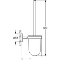 Ершик для унитаза Grohe BauCosmopolitan 40463001 - Превью изображения №2 — Интернет-магазин samo.by