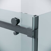 Душевой уголок Grossman Classic 140х100х195 120.K33.04.1410.42.00 (графит сатин/стекло прозрачное) - Превью изображения №3 — Интернет-магазин samo.by