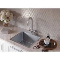 Смеситель Omoikiri Akita-GB 4994354 (графит) - Превью изображения №3 — Интернет-магазин samo.by