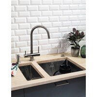 Смеситель Omoikiri Akita-GB 4994354 (графит) - Превью изображения №2 — Интернет-магазин samo.by
