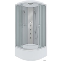 Niagara NG-2309-14G 100x100x215 (матовое стекло)