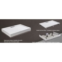 Душевой поддон WeltWasser TRS 14080 Stone-WT 140x80 - Превью изображения №3 — Интернет-магазин samo.by