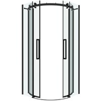Душевой уголок Grossman Classic 100x100x195 301.K33.04.1010.21.00 (черный матовый/прозрачное стекло) - Превью изображения №2 — Интернет-магазин samo.by