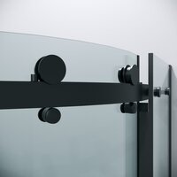 Душевой уголок Grossman Classic 100x100x195 301.K33.04.1010.21.00 (черный матовый/прозрачное стекло) - Превью изображения №4 — Интернет-магазин samo.by