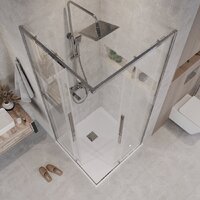 Душевой уголок Grossman Galaxy 110x100x195 300.K33.01.1110.10.00 (хром/прозрачное стекло) - Превью изображения №10 — Интернет-магазин samo.by