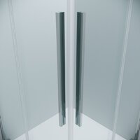 Душевой уголок Grossman Galaxy 110x100x195 300.K33.01.1110.10.00 (хром/прозрачное стекло) - Превью изображения №3 — Интернет-магазин samo.by
