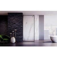 Душевая стенка Veconi 70x200 KR81B-70-01-C8 (стекло прозрачное/черный) - Превью изображения №3 — Интернет-магазин samo.by