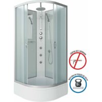 Душевая кабина Niagara NG-3302-14BKTG 100x100x200 - Превью изображения №3 — Интернет-магазин samo.by