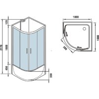 Душевая кабина WeltWasser WW500 Halle 1001 - Превью изображения №10 — Интернет-магазин samo.by