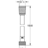 Душевой шланг Grohe Relexaflex 45973001 - Превью изображения №2 — Интернет-магазин samo.by
