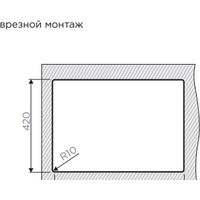 Кухонная мойка Omoikiri Taki 58-2-U/IF IN-L - Превью изображения №5 — Интернет-магазин samo.by