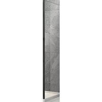 Veconi 90x195 KP12B-90-01-C7 (стекло прозрачное/черный)