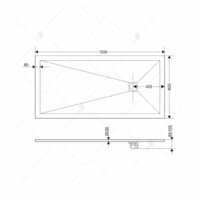Душевой поддон RGW ST-0158G 16152815-02 80x150 - Превью изображения №4 — Интернет-магазин samo.by