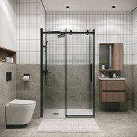 Душевой уголок Grossman Classic 100х100х195 120.K33.04.1010.42.00 (графит сатин/стекло прозрачное) - Превью изображения №6 — Интернет-магазин samo.by